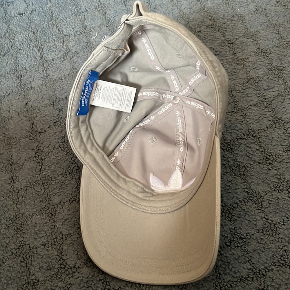 Gray Adidas Adjustable Baseball Hat One Size - image 4